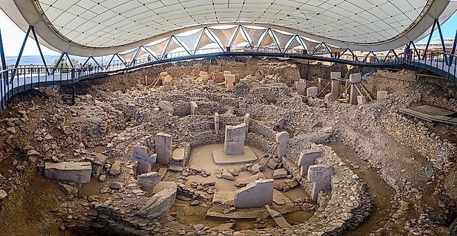 The acheological site of Göbekli Tepe.