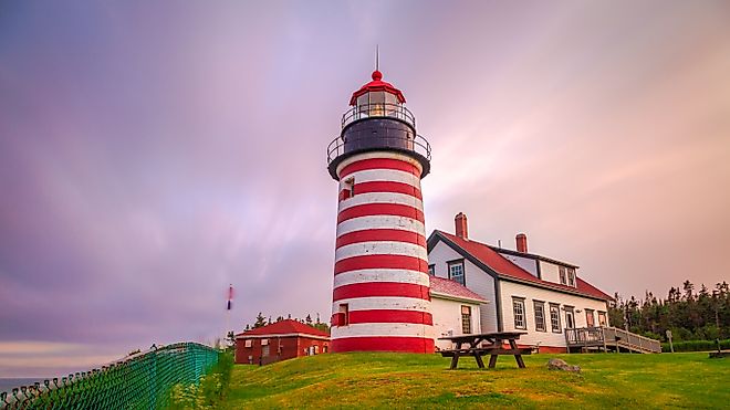 West Quoddy Head Light, Lubec, Maine