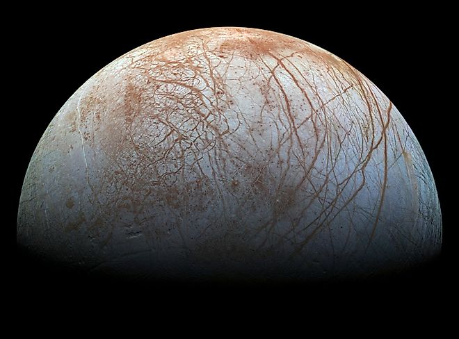 Color image of Europa.