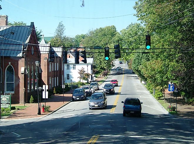 The beautiful town of Abingdon, Virginia. Image credit Idawriter via Wikimedia Commons