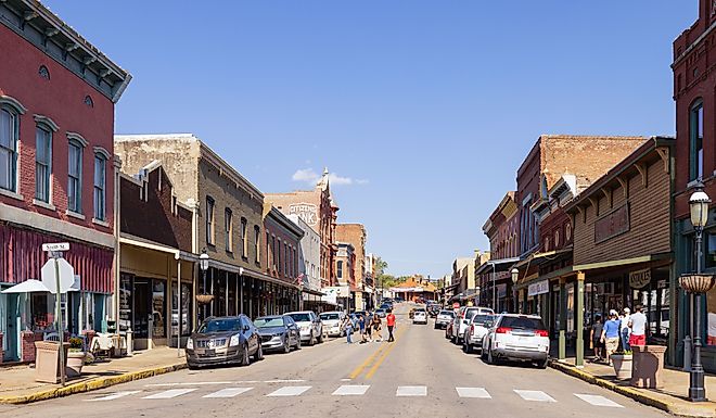 Van Buren, Arkansas, USA. Editorial credit: Roberto Galan / Shutterstock.com