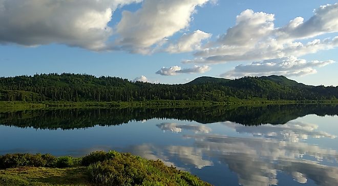 Tikchik lakes located in Wood-Tikchik State Park, Alaska. 
