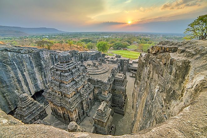Amazingly carved Ajanta and Ellora caves are an important UNESCO World Heritage site.