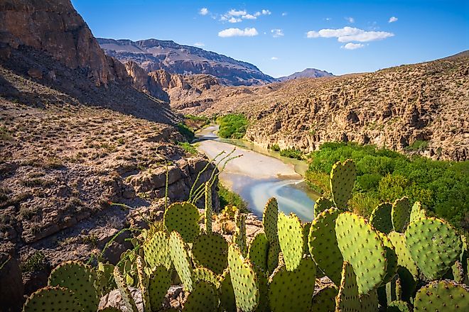 The Rio Grande in Big Bend National Park, Texas. Credit: cb_travel / Shutterstock