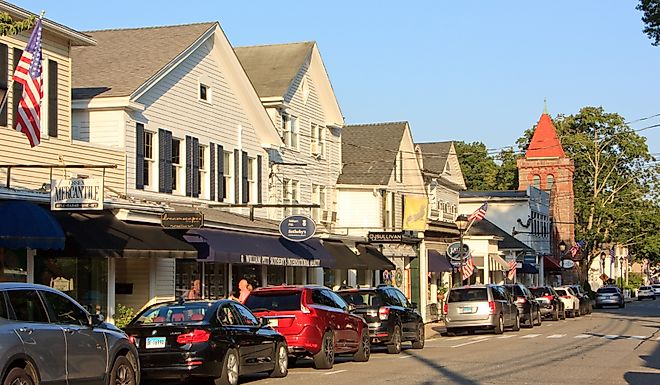 Main Street in Essex, Connecticut. Image credit: danf0505 / Shutterstock.com.