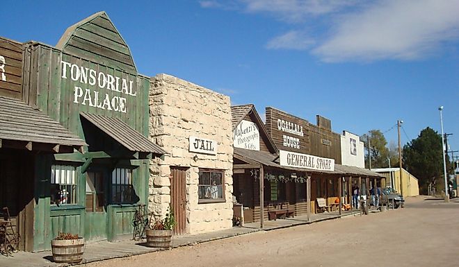 Front Street in Ogallala, Nebraska. Image credit YULIYAPHOTO via Shutterstock