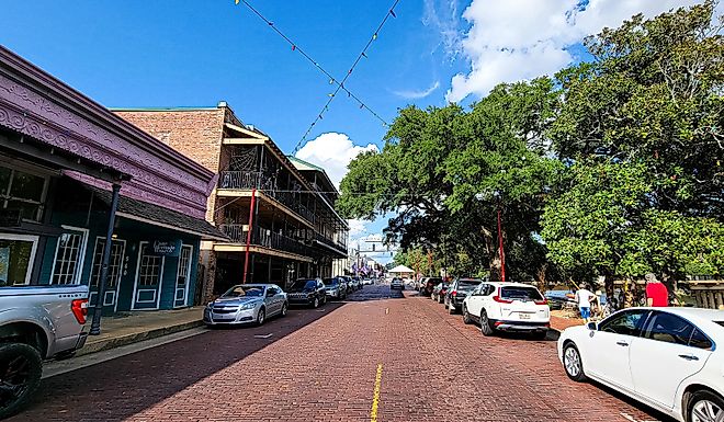 Downtown Natchitoches, Louisiana. Image credit VioletSkyAdventures via Shutterstock