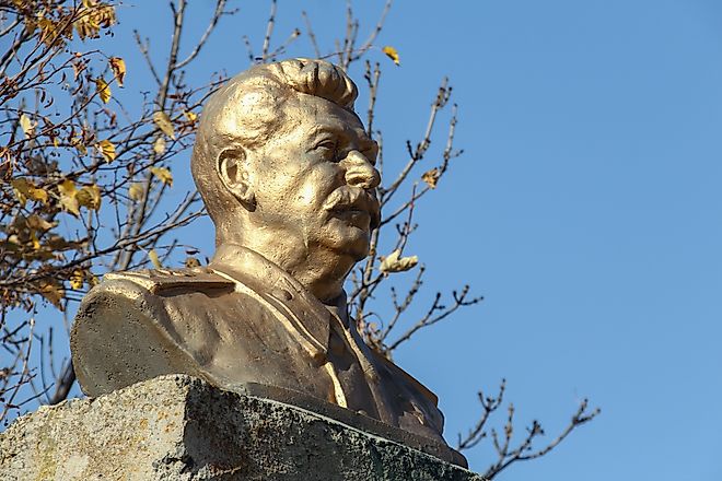 Bust of Joseph Stalin in the Republic of North Ossetia, Russia. Image by Igor Ulitin via Shutterstock.com