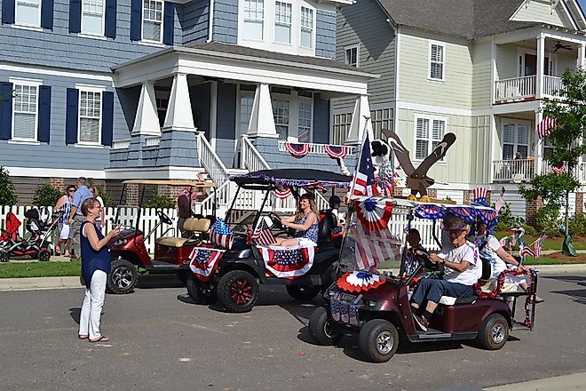 Pike Road, Alabama on the 4th of July. Image via The Water AL; flickr. 