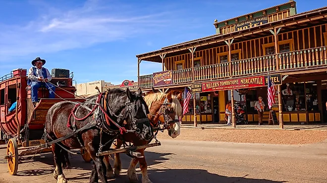 Historic streets of Tombstone, Arizona. (Image credit CrackerClips Stock Media via Shutterstock)