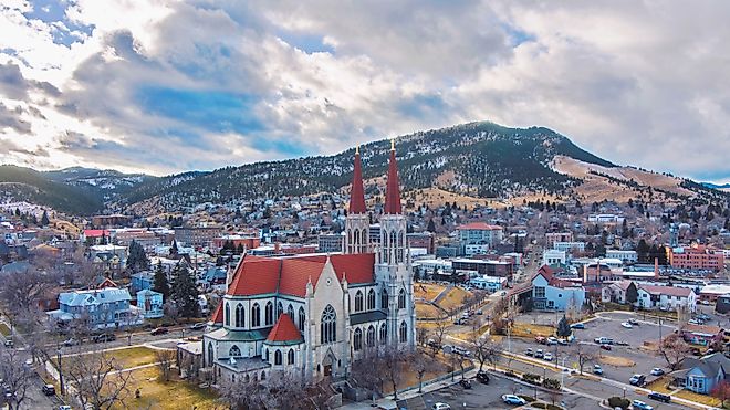 Cathedral Of Saint Helena, Helena, Montana.