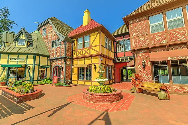 Adorable Solvang, California.