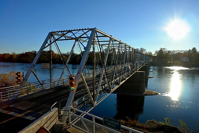 Washington Crossing Bridge over the Delaware River, NJ
