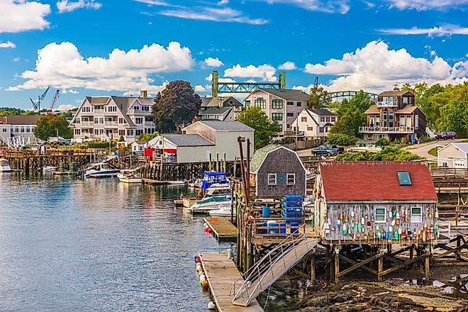 Piscataqua River in Portsmouth, New Hampshire.