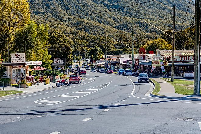 Gold Coast City hinterland, Queensland, Australia