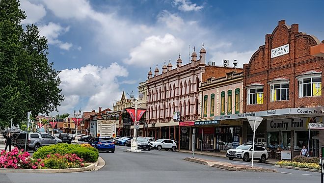 Street view of Bathurst NSW
