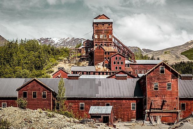Kennecott Copper Mine in Alaska.