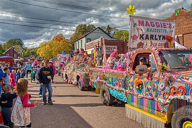 Annual Applefest celebrations in Bayfield, Wisconsin. Image credit: Jacob Boomsma / Shutterstock.com.