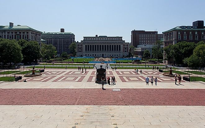 Butler Library (Columbia University) photo via Wikicommons
