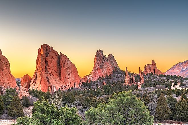 Garden of the Gods, Colorado Springs, Colorado.