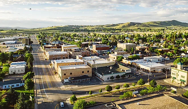 Overlooking Evanston, Wyoming. Image credit EvanstonWyoming via Wikimedia Commons.