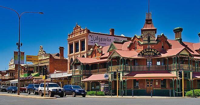 Hannan Street in Kalgoorlie, Western Australia. Image credit: Hans Wismeijer / Shutterstock.com.