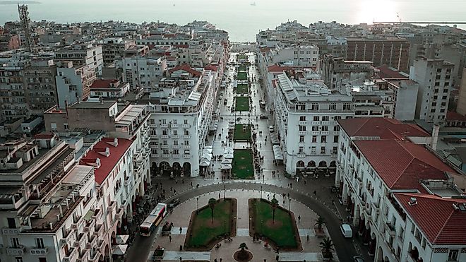 Greek City of Thessaloniki