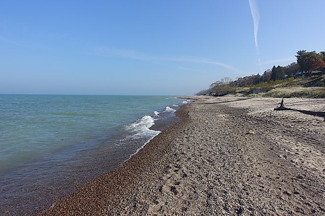Lake Erie Beach. 