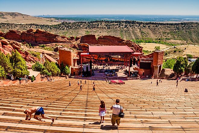  Red Rocks Amphitheatre  Darryl Brooks / Shutterstock.com