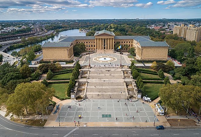 Philadelphia Museum of Art, in Philadelphia, Pennsylvania.