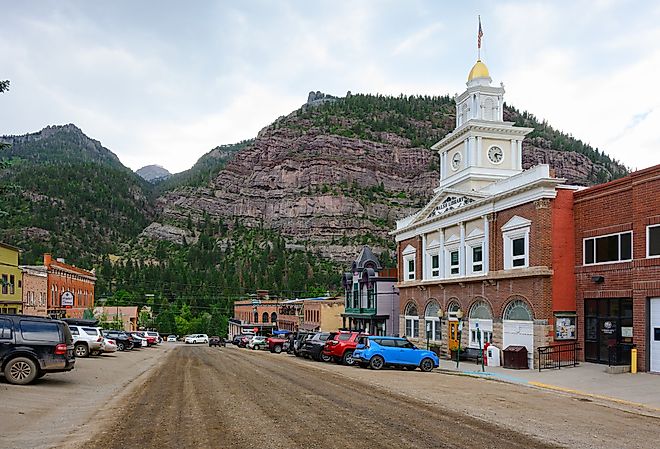 Downtown Ouray, Colorado. Image credit Ian Dewar Photography via Shutterstock