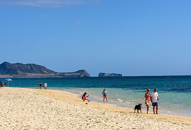 Lanikai Beach, Kailua, Oahu, Hawaii. Image credit Malachi Jacobs via Shutterstock