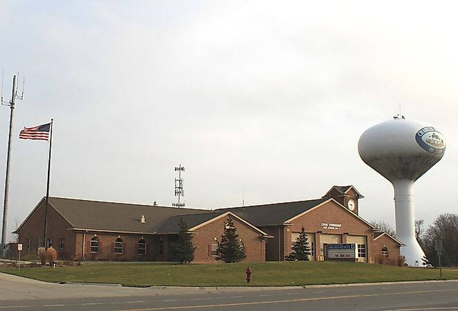 Lyon Township Fire Station, Michigan.