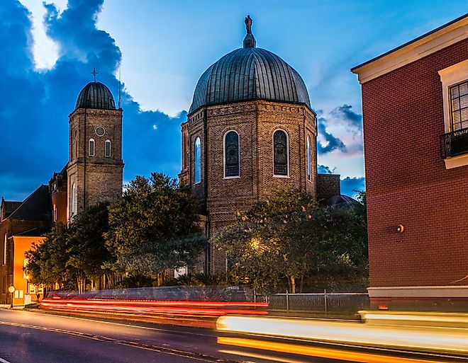 Minor Basilica in Natchitoches, Louisiana.