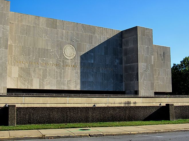 West Virginia State Museum in Charleston, West Virginia. Editorial credit: Daniel J. Macy / Shutterstock.com