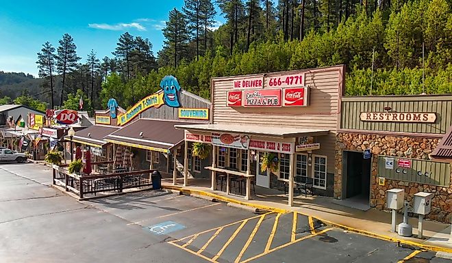 Street view in Keystone, South Dakota. Image credit GagliardiPhotography via Shutterstock