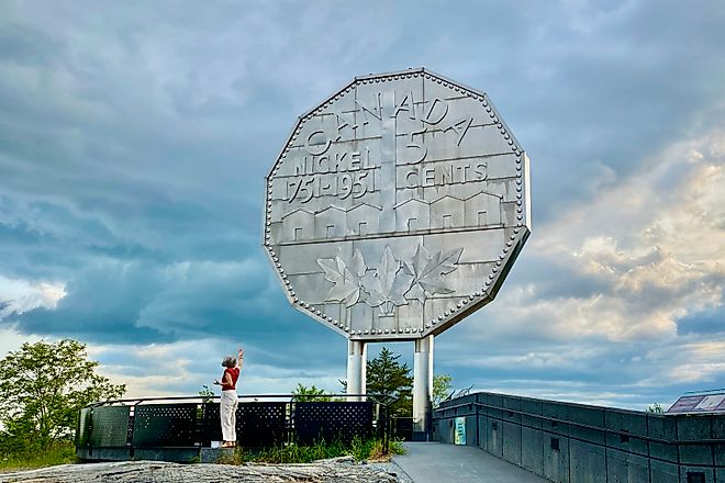 Sudburys Big Nickel. Image credit: Bryan Dearsley