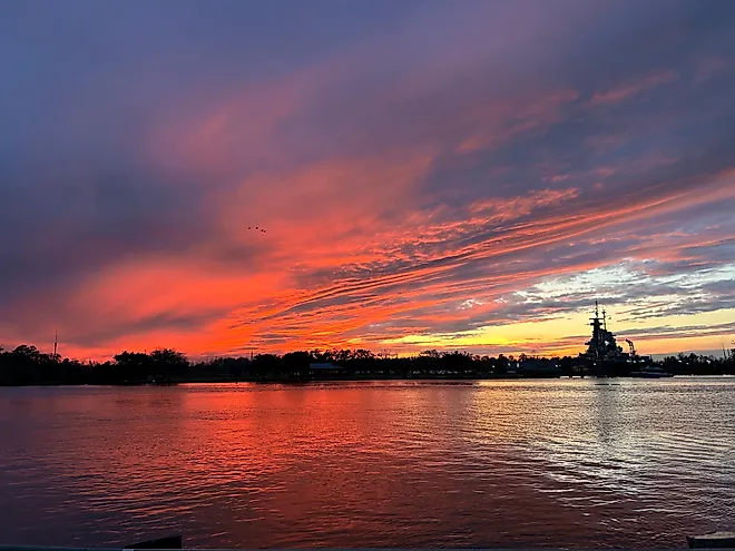 Cape Fear River, North Carolina.