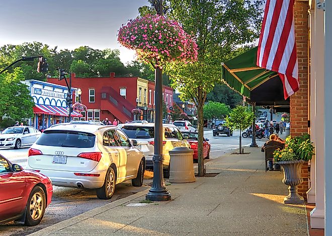Main Street, Chagrin Falls, Ohio. Image credit Lynne Neuman via Shutterstock