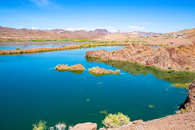 Lake Havasu near Parker in Arizona