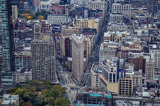 Many of the buildings in Manhattan's urban landscape date back to the late 1800s. 