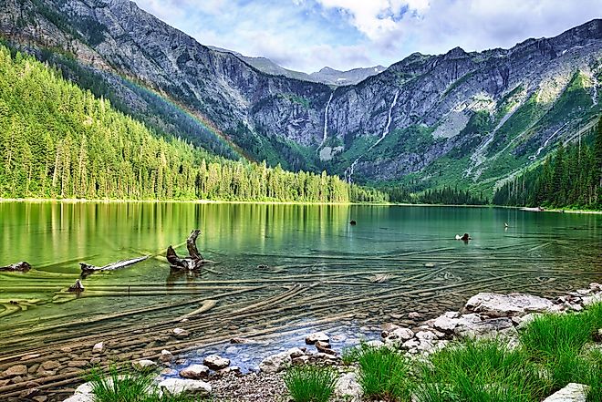 Avalanche Lake, Montana.