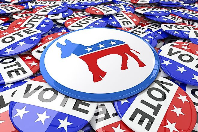 Donkey is the symbol of democratic party in the US