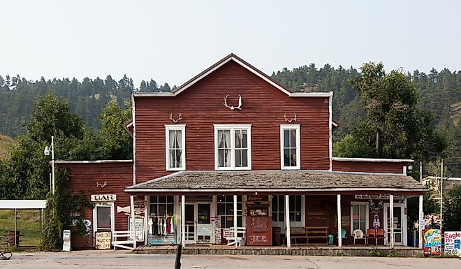 The General Store in Aladdin, Wyoming.