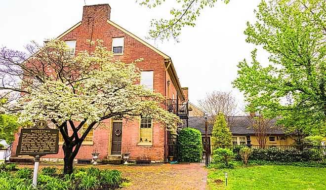  The Old Talbott Tavern in Bardstown, Kentucky. Image credit: Ryan_hoel / Shutterstock.com