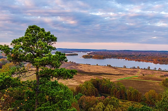 Pinnacle Mountain State Park in Arkansas.