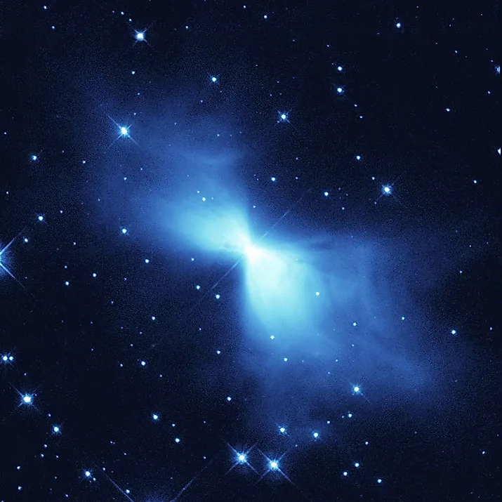 Hubble image of the Boomerang Nebula. Image credit: NASA/ESA