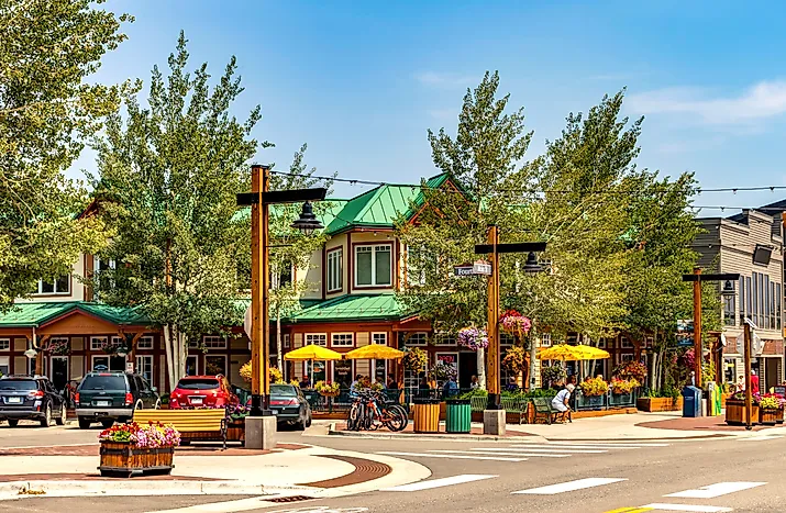 Main Street, Downtown Frisco, Colorado. 