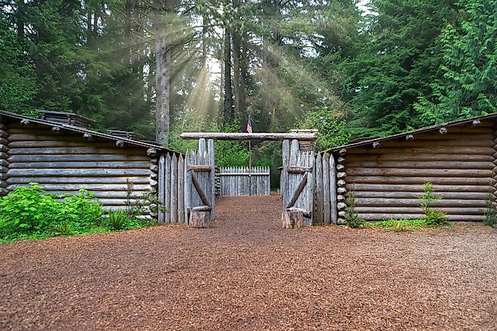 Fort Clatsop, Lewis and Clark National Historical Park, Oregon (Credit: Thye-Wee Gn via Shutterstock)