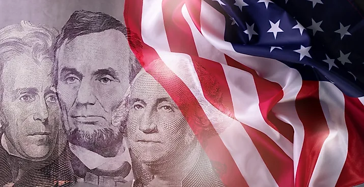 a collage of four American Presidents